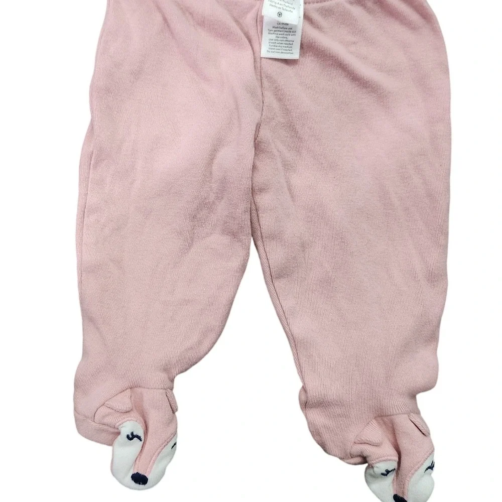 0-3 Month baby girl bundle lot of 7‎ piece leggings